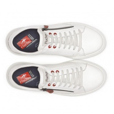 MEN'S FLUCHES INDIAN SHOES F1410 BLANCO