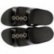 FITFLOP FINE SANDALS SPARKLE SLIDES BLACK