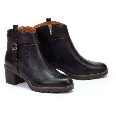 PIKOLINOS LLANES ANKLE BOOTS W7H-8578 BLACK