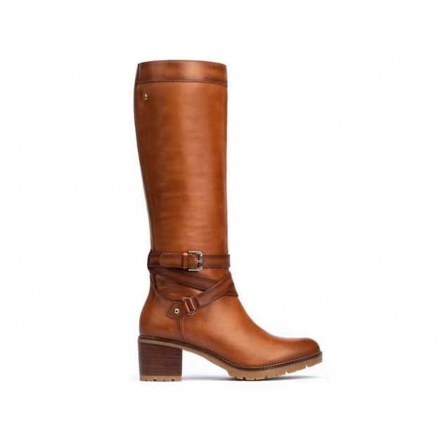 PIKOLINOS PLAIN BOOTS W7H-9616 BRANDY