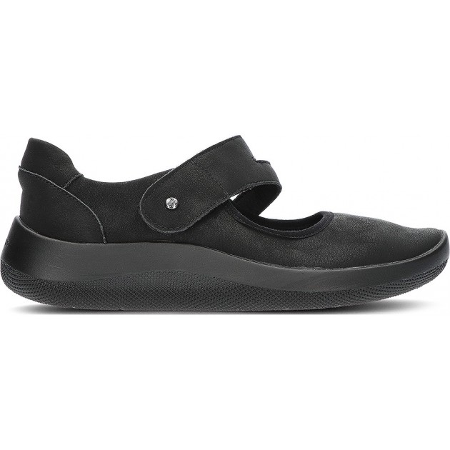 ELASTIC ARCOPEDICAL FLATS IBIZA 4306 BLACK