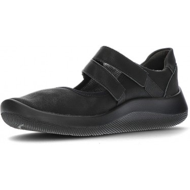 ELASTIC ARCOPEDICAL FLATS IBIZA 4306 BLACK