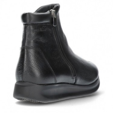 DTORRES FEDRA ZIPPER ANKLE BOOTS NEGRO