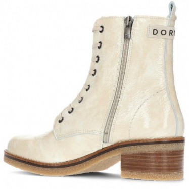 FLUFFY ANKLE BOOTS LUCERO D8866 BLANCO