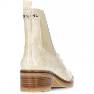 FLUFFY ANKLE BOOTS LUCERO D8866 BLANCO