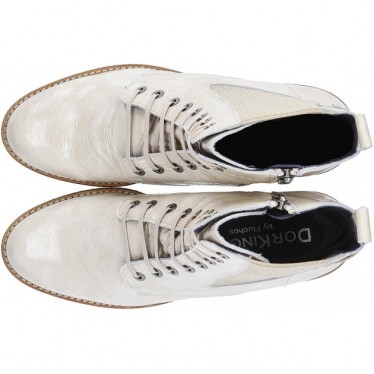 FLUFFY ANKLE BOOTS LUCERO D8866 BLANCO