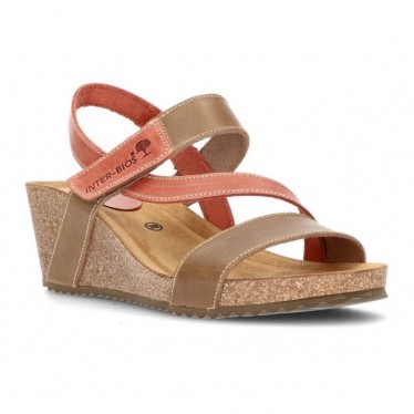 INTERBIOS Sandals Comfortable wedge 2019 BEIG_TEJA