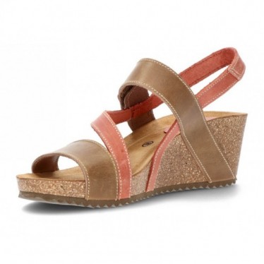 INTERBIOS Sandals Comfortable wedge 2019 BEIG_TEJA