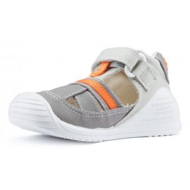 BIOMECANICS CANVAS MAX CANVAS sandals GRIS