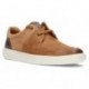 CLARKS CAMBRO LACE NUBUCK SHOES TAN