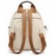 ABBACINO RECYCLED BACKPACK 80578 BEIGE