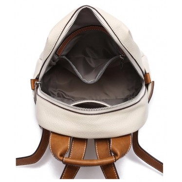 ABBACINO RECYCLED BACKPACK 80578 BEIGE