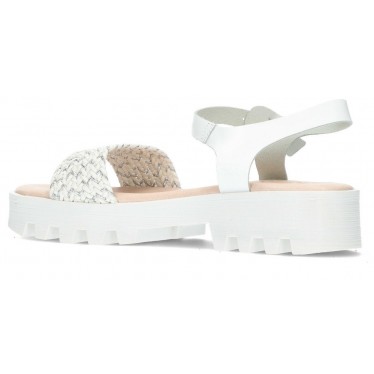 MTNG 48230 BRAIDED SANDAL BLANCO