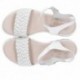 MTNG 48230 BRAIDED SANDAL BLANCO