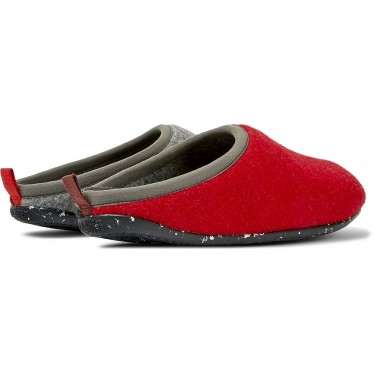 SLIPPERS CAMPER TWINS K100824 RED