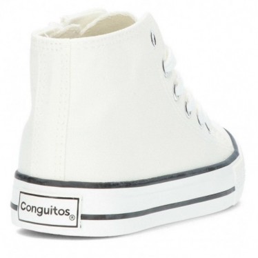 UNISEX CONGUITO HIGH SNEAKERS 28302 BLANCO