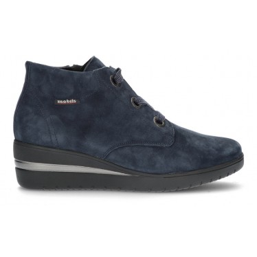 MEPHISTO MOBILS PERYNE ANKLE BOOTS NAVY