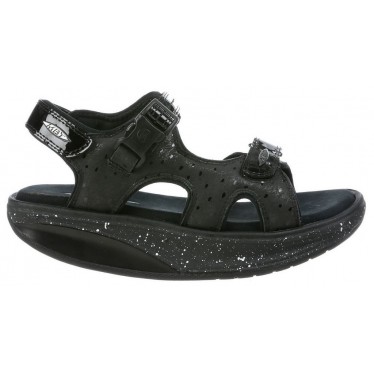 MBT KISUMU 3S SMU 4W SANDALS BLACK_NAPPA