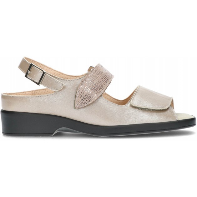 DTORRES ANIA19 ANATOMIC SANDAL WITH VELCRO TOSTADO DTORRES ANIA19 ANATOMIC SANDAL WITH VELCRO TOSTADO