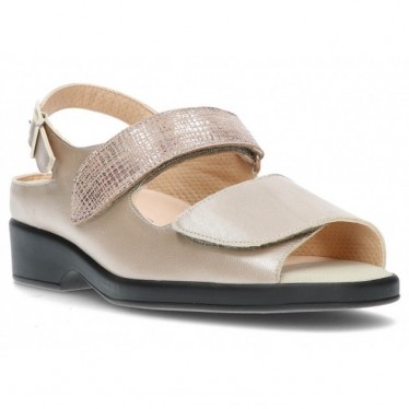 DTORRES ANIA19 ANATOMIC SANDAL WITH VELCRO TOSTADO