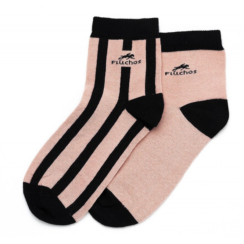 FLOWY SOCKS CA0008 STRIPES NUDE