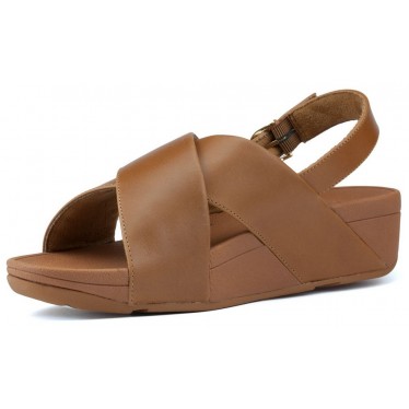 SANDALS FITFLOP LULU CROSS BACK STRAP K03 CARAMEL