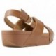 SANDALS FITFLOP LULU CROSS BACK STRAP K03 CARAMEL