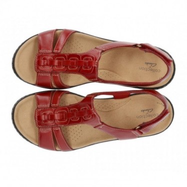 SANDALS CLARKS LAURIEANN KAY RED