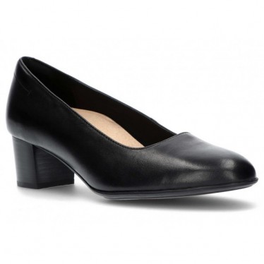 CLARKS LINNAE PUMP SHOES BLACK