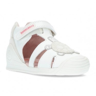 GIRLS BIOMECANICS SANDALS 212109 BLANCO