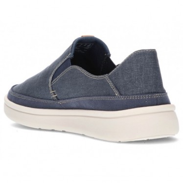 CLARKS CANTAL STEP MOCCASINS NAVY