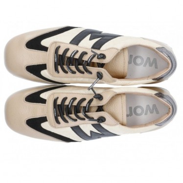 SNEAKERS WONDERS BRIT NYLON A-2705 SAND