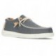 DUDE WALLY ECO SHOES BLUE