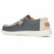 DUDE WALLY ECO SHOES BLUE