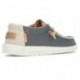 DUDE WALLY ECO SHOES BLUE