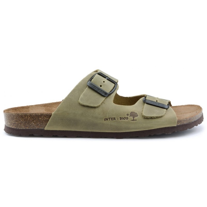 INTERBIOS BETANIA sandals KAKI