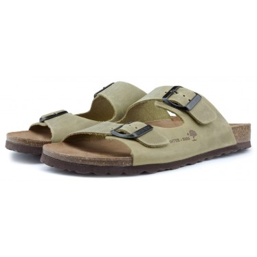 INTERBIOS BETANIA sandals KAKI