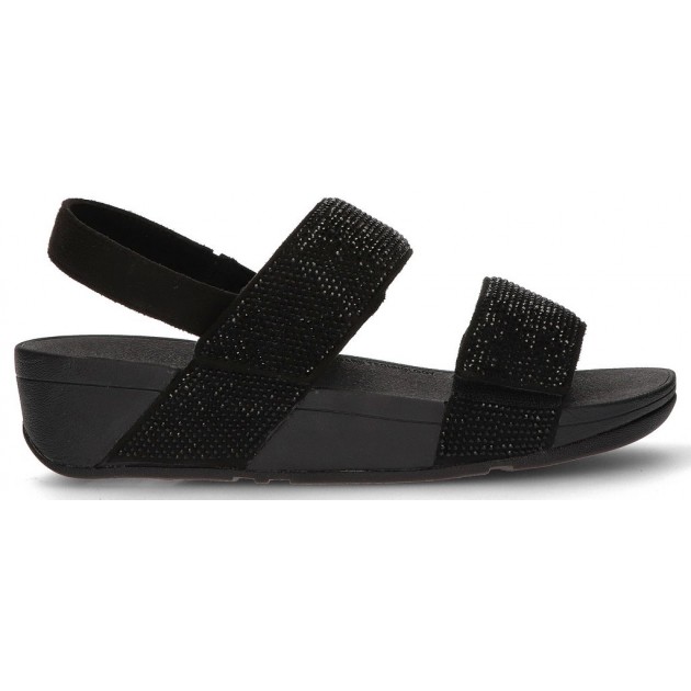 FITFLOP MINA CRYSTAL BACK STRAP Sandals NEGRO FITFLOP MINA CRYSTAL BACK STRAP Sandals NEGRO