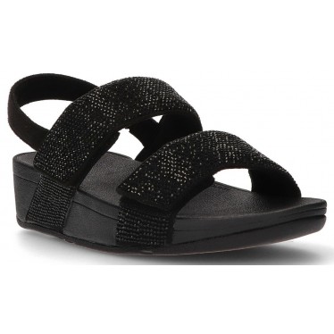 FITFLOP MINA CRYSTAL BACK STRAP Sandals NEGRO