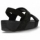 FITFLOP MINA CRYSTAL BACK STRAP Sandals NEGRO