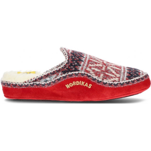 NORDIKAS CLASSIC W N1500 SLIPPERS ROJO