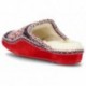 NORDIKAS CLASSIC W N1500 SLIPPERS ROJO