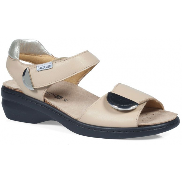 SANDALIAS CALZAMEDI ELIGIA BEIGE