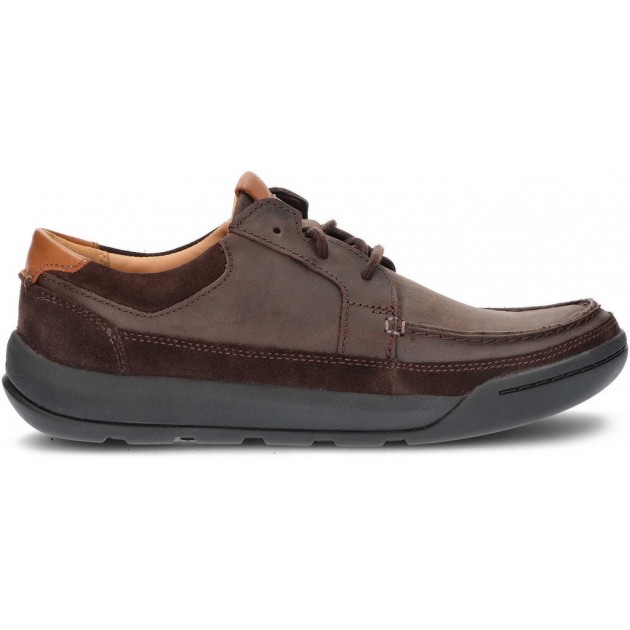 CLARKS ASHCOMBE SHOES DARK_BROWN CLARKS ASHCOMBE SHOES DARK_BROWN