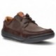 CLARKS ASHCOMBE SHOES DARK_BROWN