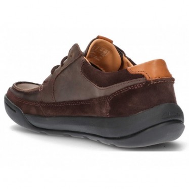 CLARKS ASHCOMBE SHOES DARK_BROWN
