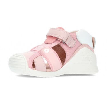 BIOMECANICS CLOSED SANDALS 222132-E ROSA