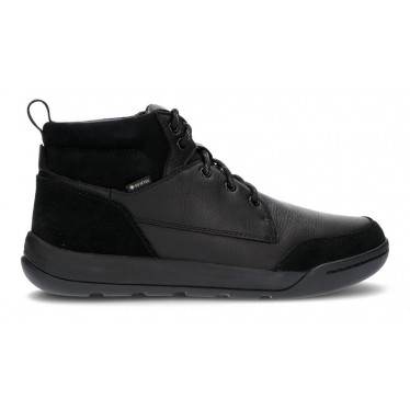 GORETEX CLARKS ASHCOMBE HIGTX ANKLE BOOTS BLACK
