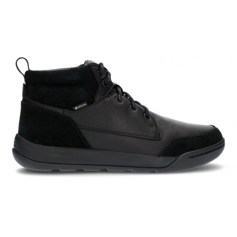 GORETEX CLARKS ASHCOMBE HIGTX ANKLE BOOTS BLACK