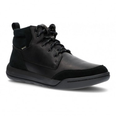 GORETEX CLARKS ASHCOMBE HIGTX ANKLE BOOTS BLACK